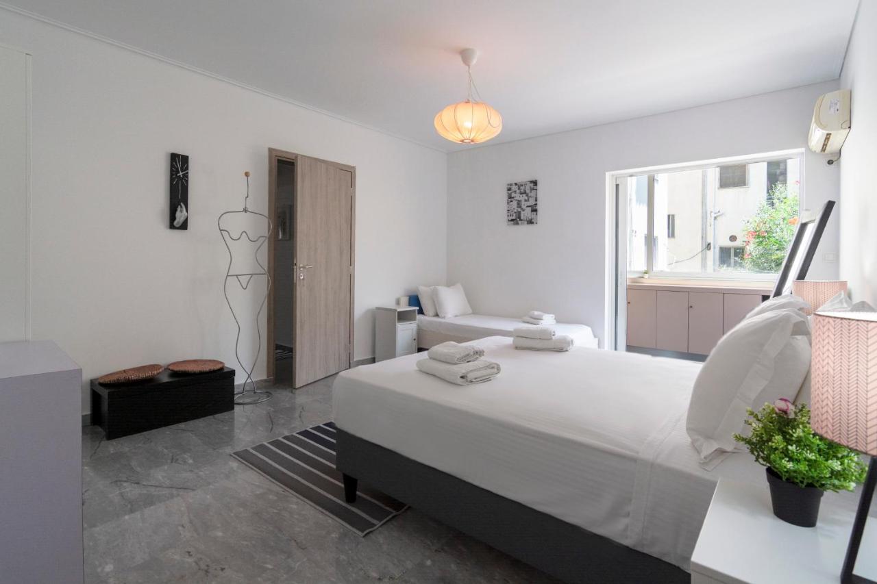 Central 3BD Apt. near Acropolis Atena Exterior foto