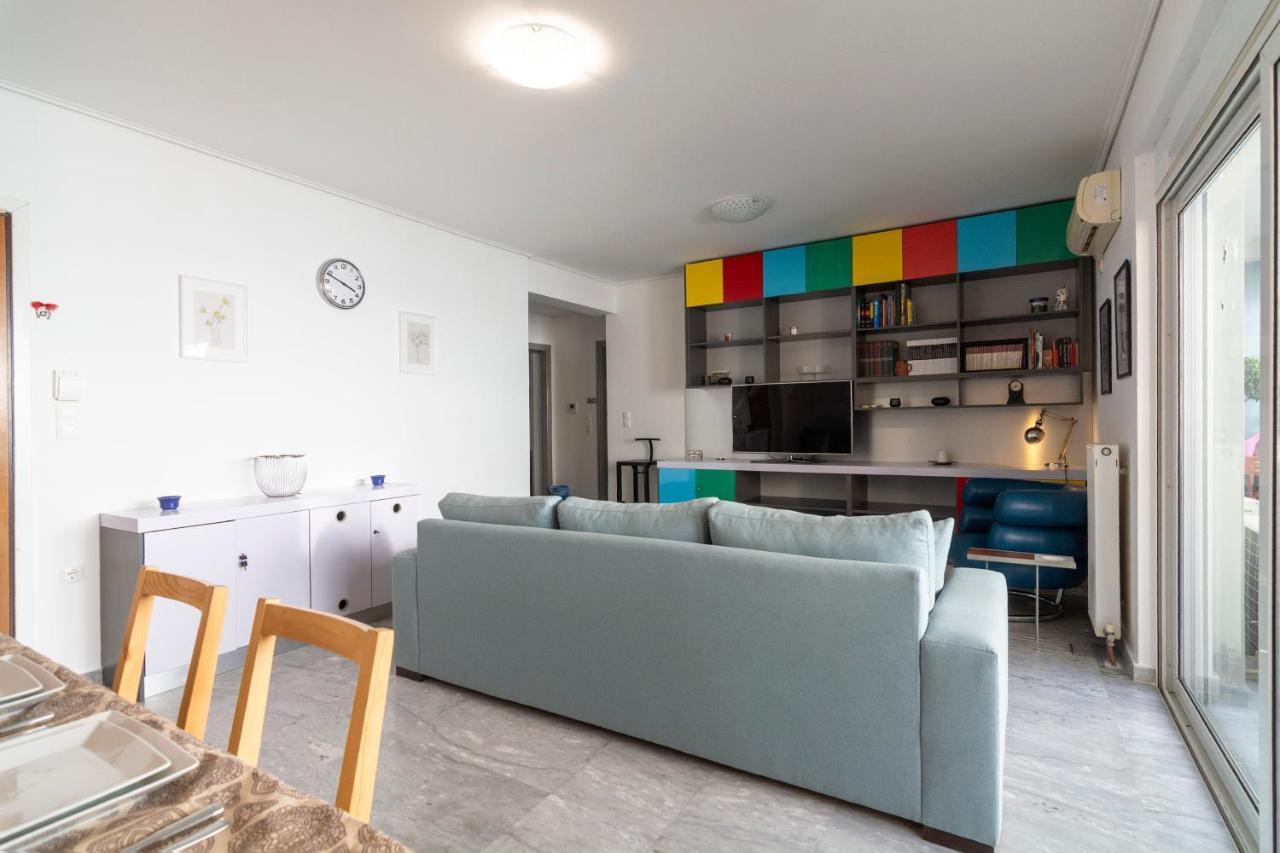 Central 3BD Apt. near Acropolis Atena Exterior foto