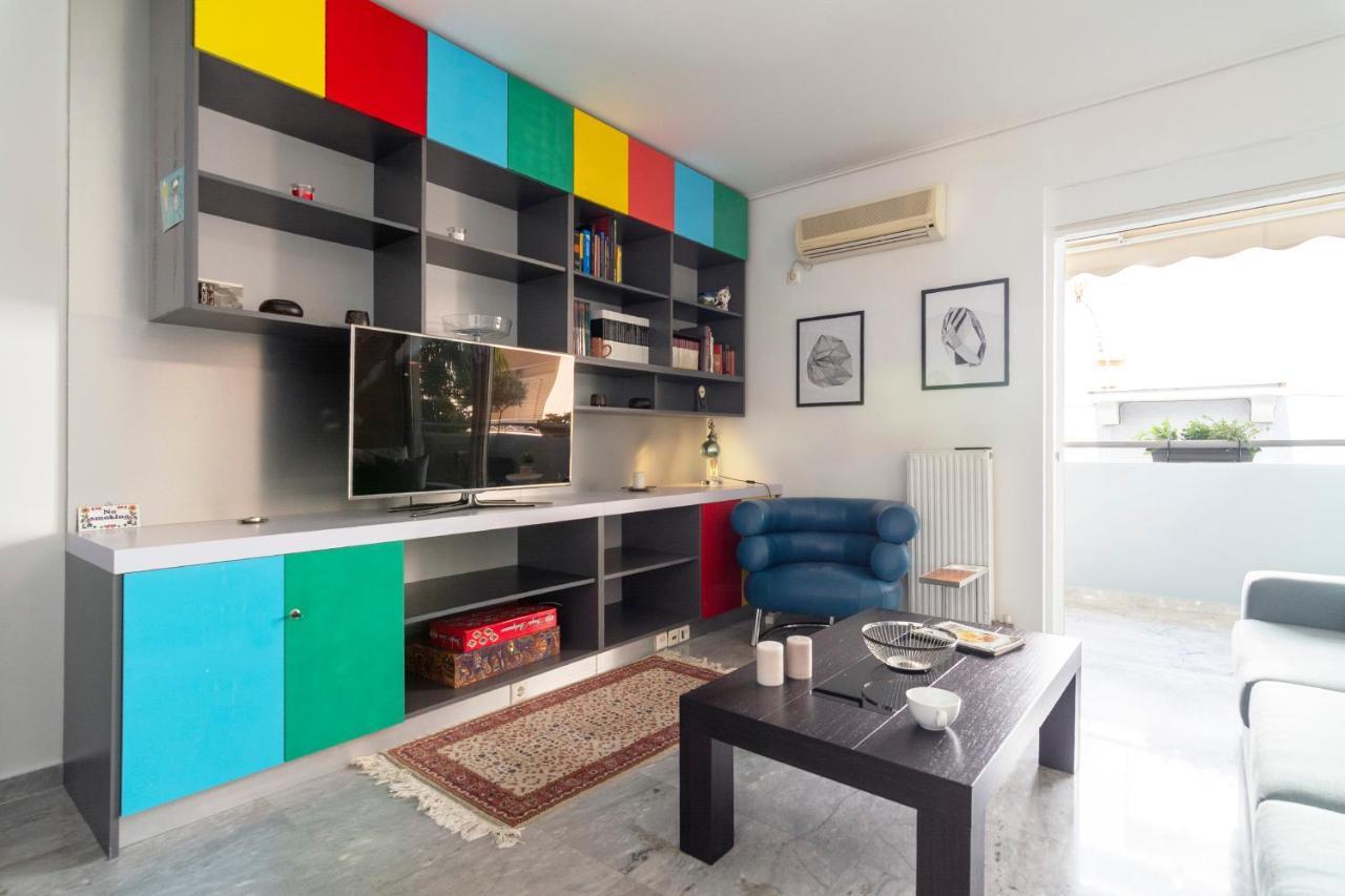 Central 3BD Apt. near Acropolis Atena Exterior foto