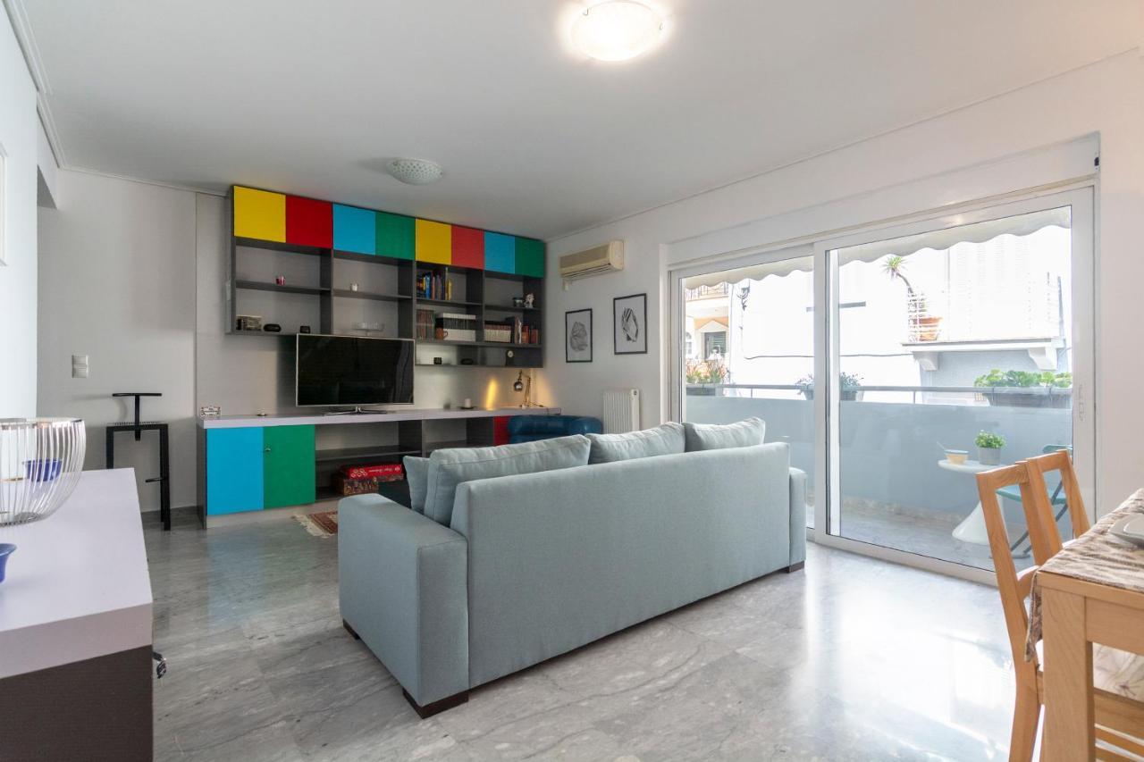 Central 3BD Apt. near Acropolis Atena Exterior foto